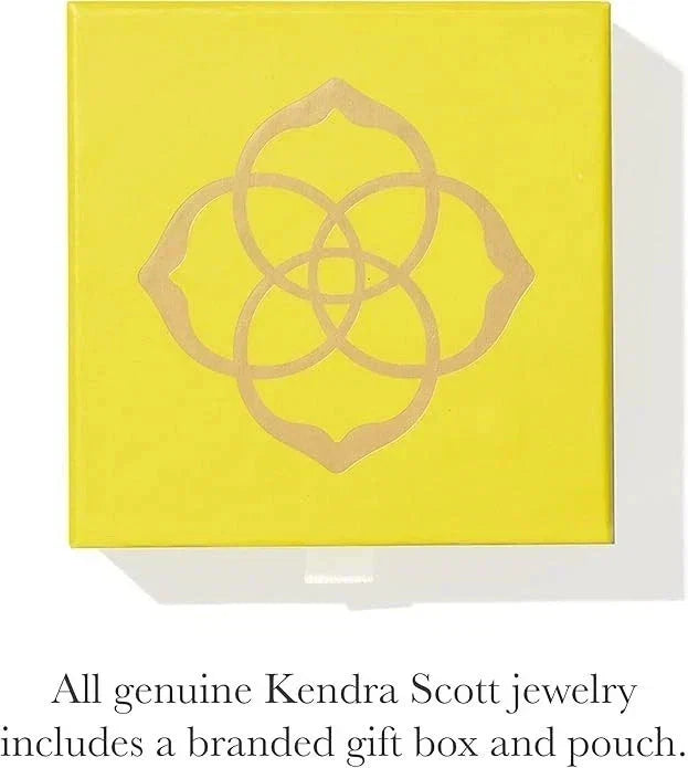 Kendra Scott Cross Pendant Necklace for Women Gold White Opal Religious Fashion Jewelry Gift